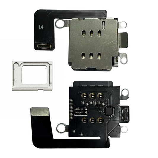 DB MEP Flex with Dual Sim Slot Tray Esim to Sim Adapter for iPhone 14 14Plus