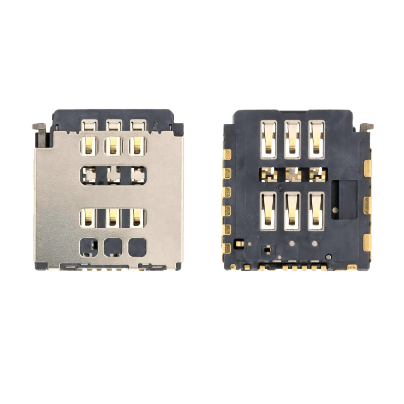 Adaptador de eSim a SIM, bandeja interior y juego de protectores para iPhone 14, 15 y 16