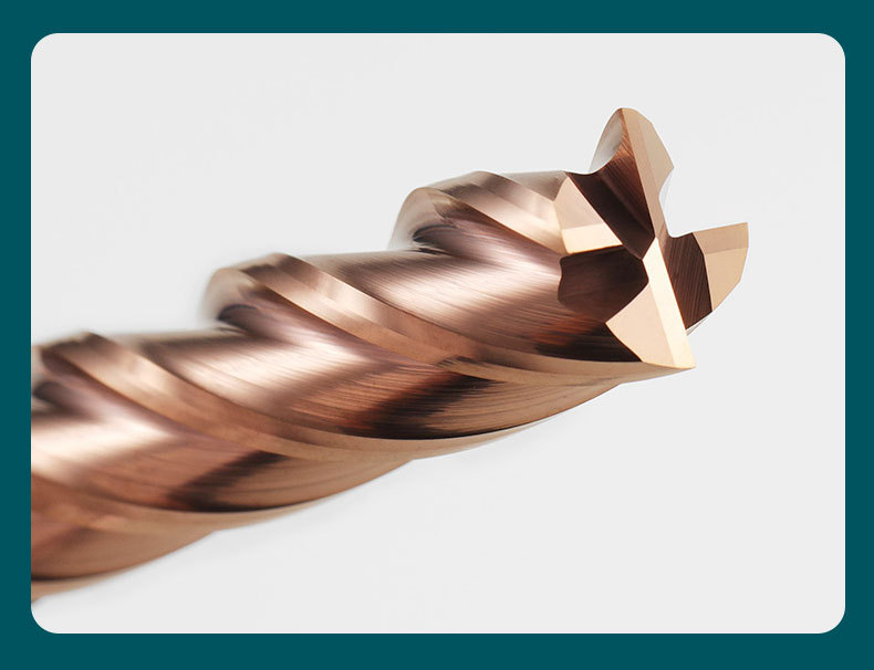 4-Flute 55 Degree Tungsten Steel Alloy END Mill for CNC eSim Cutting Machine - Ф1.0*3C*4D*50L