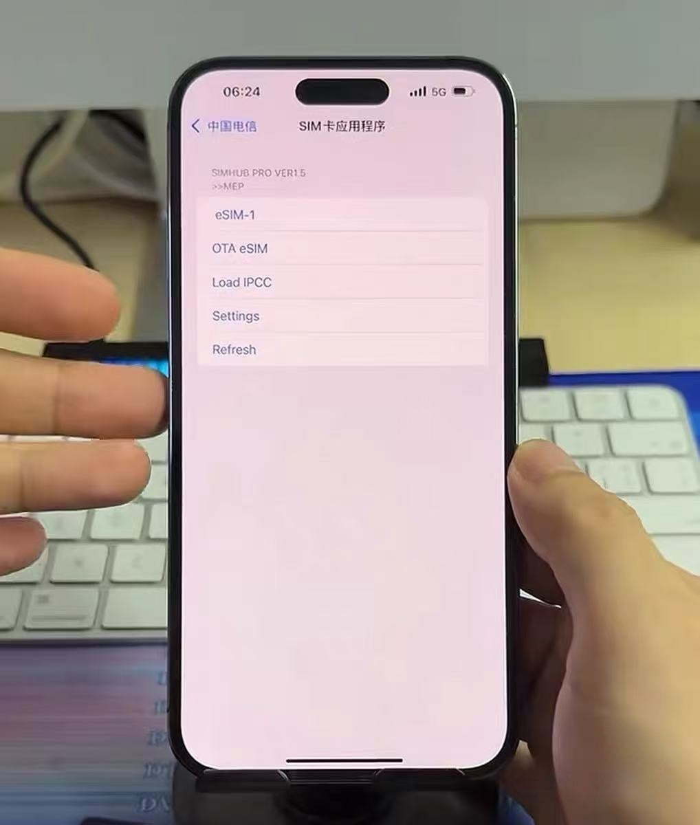 Heicard Pro 2025 MEP Mode V1.5 Glue Version Sim Unlock Chip for iPhone 14 14Pro 15 15Pro 16 16Pro