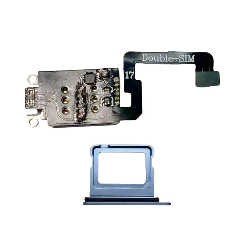 MEP IC Flex with Dual Sim Slot Tray Esim to Sim Adapter for iPhone 17 < Need to Drill Hole>