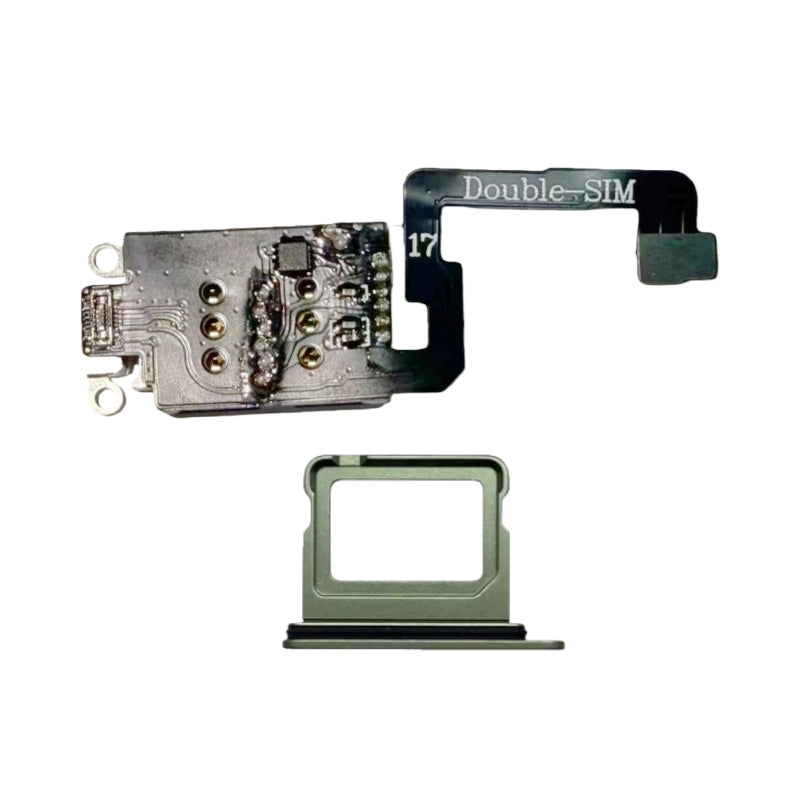 MEP IC Flex with Dual Sim Slot Tray Esim to Sim Adapter for iPhone 17 < Need to Drill Hole>