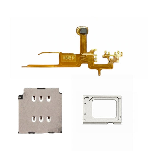 DB MEP Flex with Dual Sim Slot Tray Esim to Sim Adapter for iPhone 14pro 14promax
