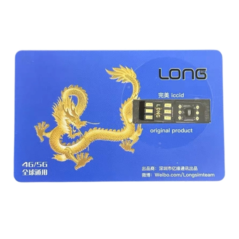 Long Sim Unlock Chip with QPE/Intel Mode for iPhone 16 15 14 13 12 11 Xr Xsmax