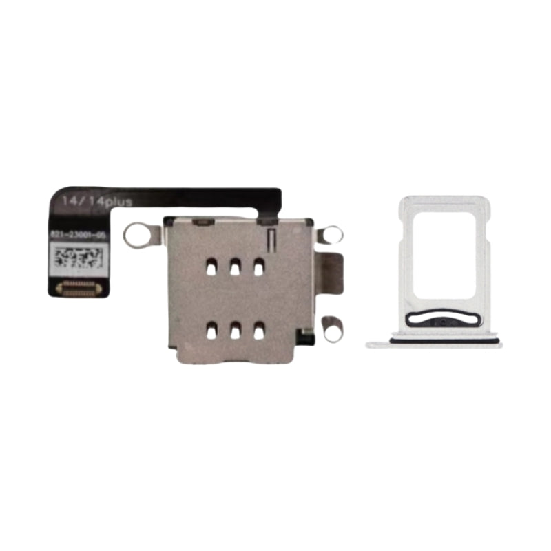 Para iPhone 14/14 Plus, modificar a adaptador de SIM con bandeja externa para tarjeta SIM dual (necesita un taladro)