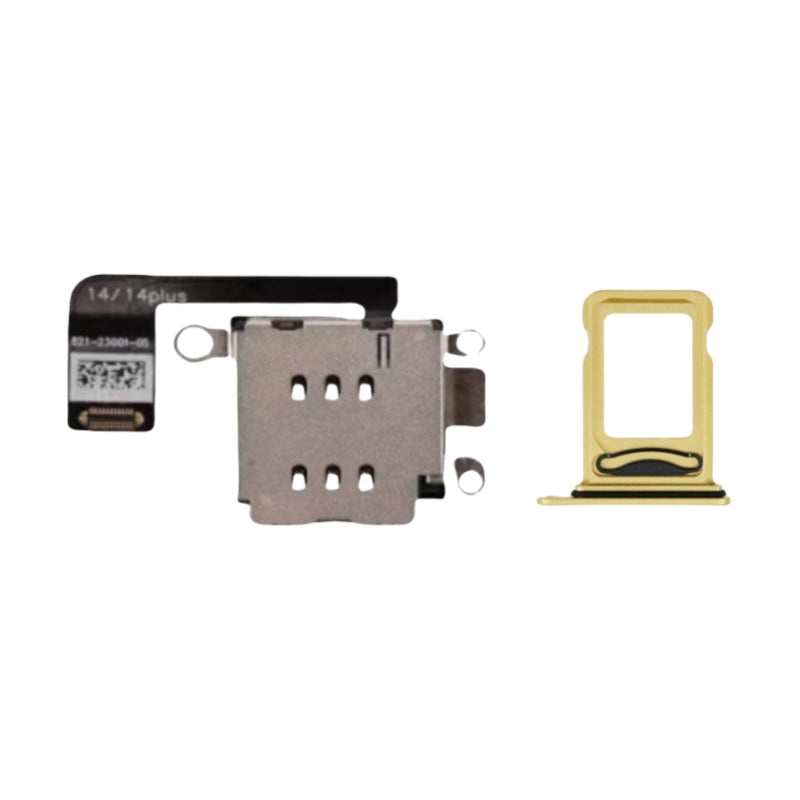 Para iPhone 14/14 Plus, modificar a adaptador de SIM con bandeja externa para tarjeta SIM dual (necesita un taladro)