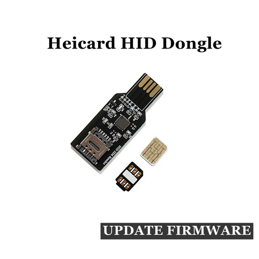 Dongle de actualización Heicard HID con firmware incluido
