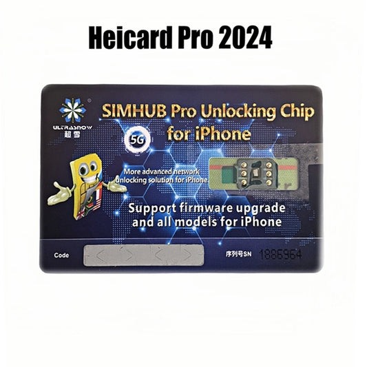 Heicard Pro 2024 Glue Version Sim Unlock Chip Rsim for iPhone 12mini 13mini 6s 7 8 X XS SE2 SE3