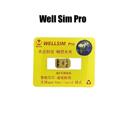 Wellsim Pro Última versión V3.9 Modo QPE Modo Intel para 7 8 X Xr 11 12 13 14