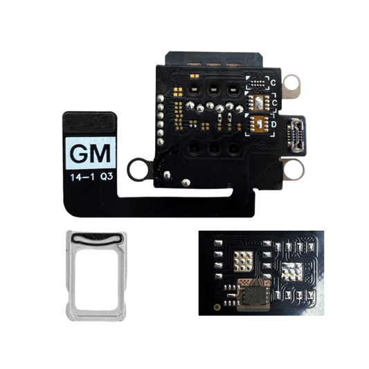 Built-in Rsim MEP IC Esim to Sim Adapter Flex for iPhone 14 14plus