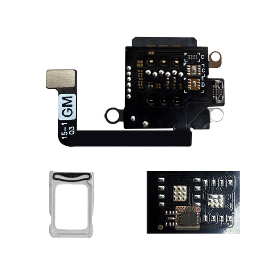 Built-in Rsim MEP IC Esim to Sim Adapter Flex for iPhone 15 15plus