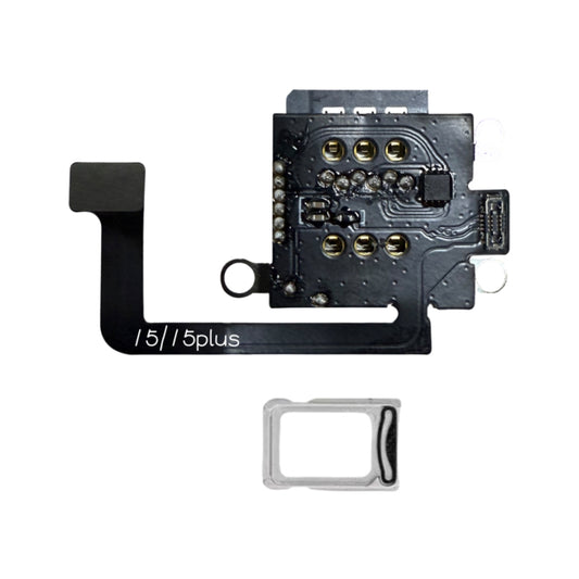 DB MEP Flex with Dual Sim Slot Tray Esim to Sim Adapter for iPhone 15 15plus