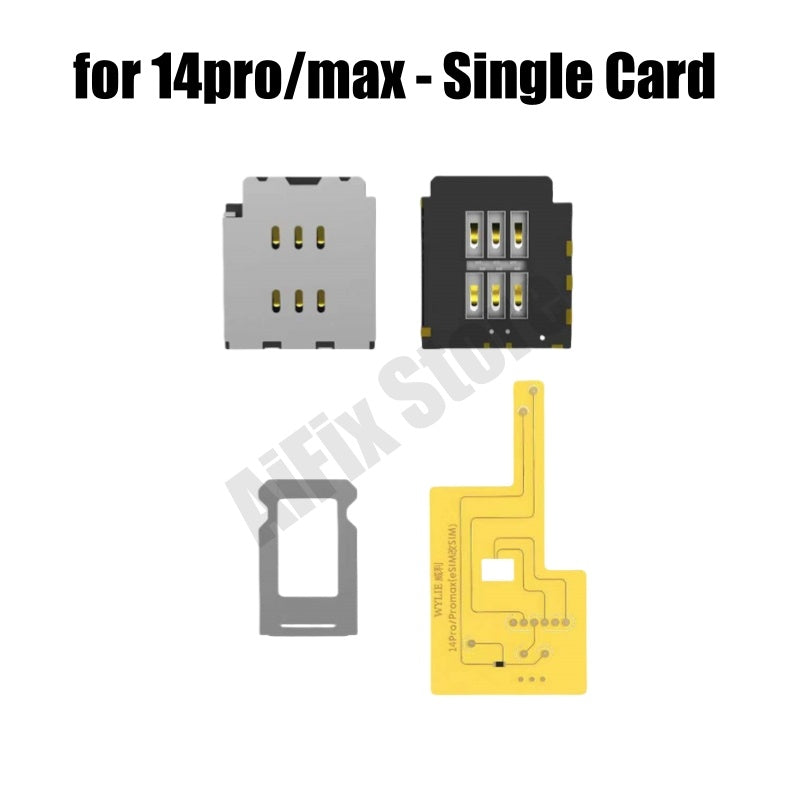 Wylie Esim to Sim Adapter Adding Sim Card Slot for iPhone 14 14plus 14pro 14promax