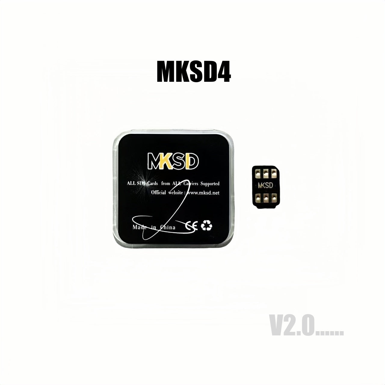 Último chip de desbloqueo de SIM MKSD4 Turbo Sim Rsim QPE/Intel Mode para iPhone 13 12 11 7 8 X 14 15