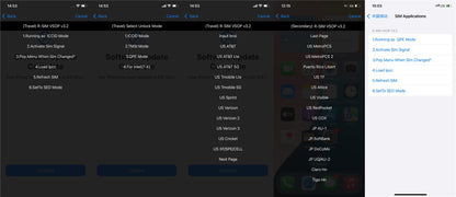 Rsim VSOP con chip de desbloqueo de SIM adhesivo para iPhone iOS18, 17, iP16, 15, 14, 13, 12, 11, X, 8, 7 y 6