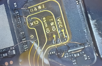 Kit MEP Flex avec fente pour carte et circuit intégré MEP Heicard/DB pour iPhone 17pro 17promax