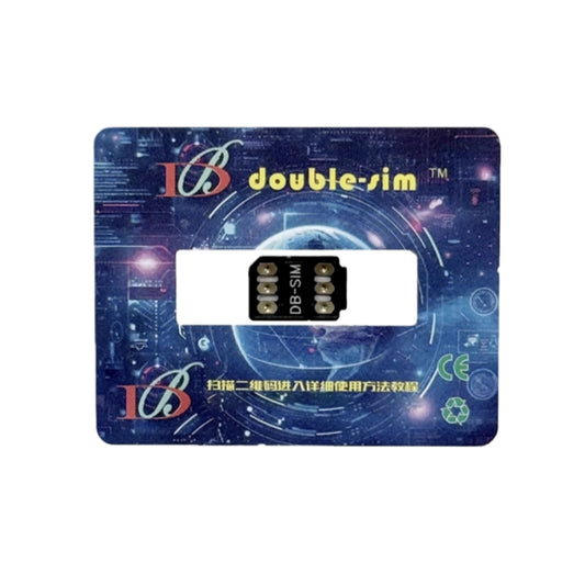 Double sim DB Sim Unlock Chip with MEP Mode Only for iPhone 16 15 14 13 12