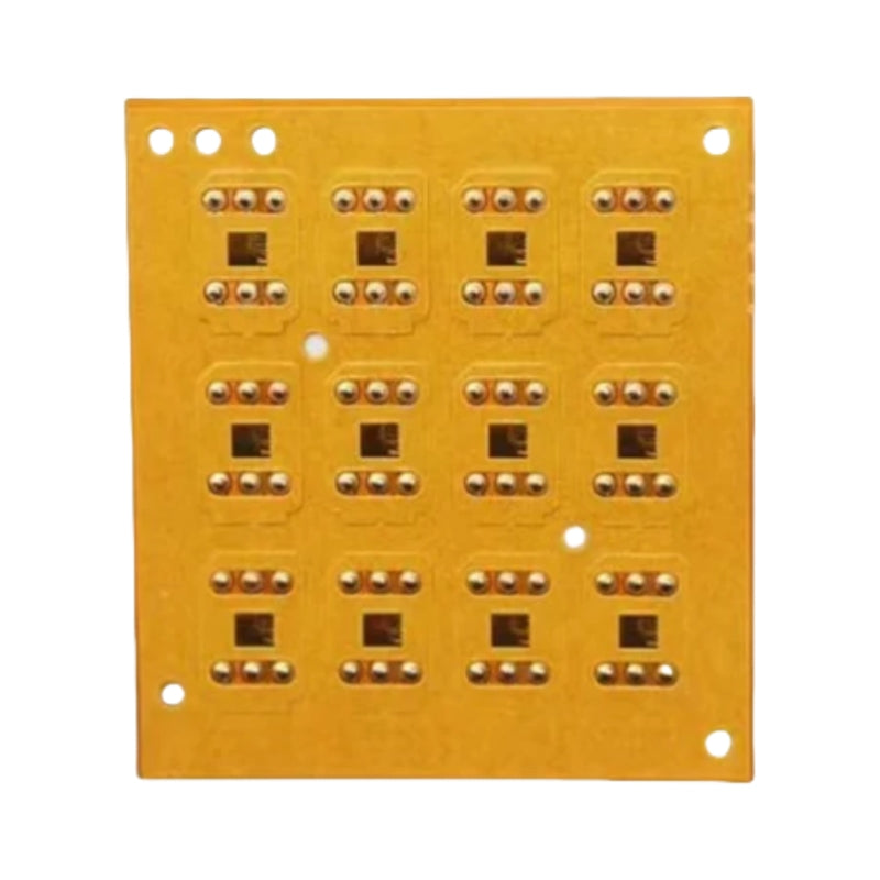 12pcs/Lot Turbo Sim Rsim QPE TMSI Intel Mode for iPhone 6s 7 8 X 11 12 13 14 15 16 - Gold