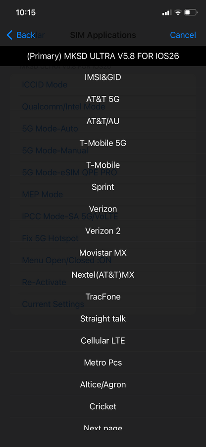 MKSD Ultra V5.7 Glue Version QPE Intel Mode para iPhone 16, 15, 14, 13, 12, 11, X, 8, 7 y 6