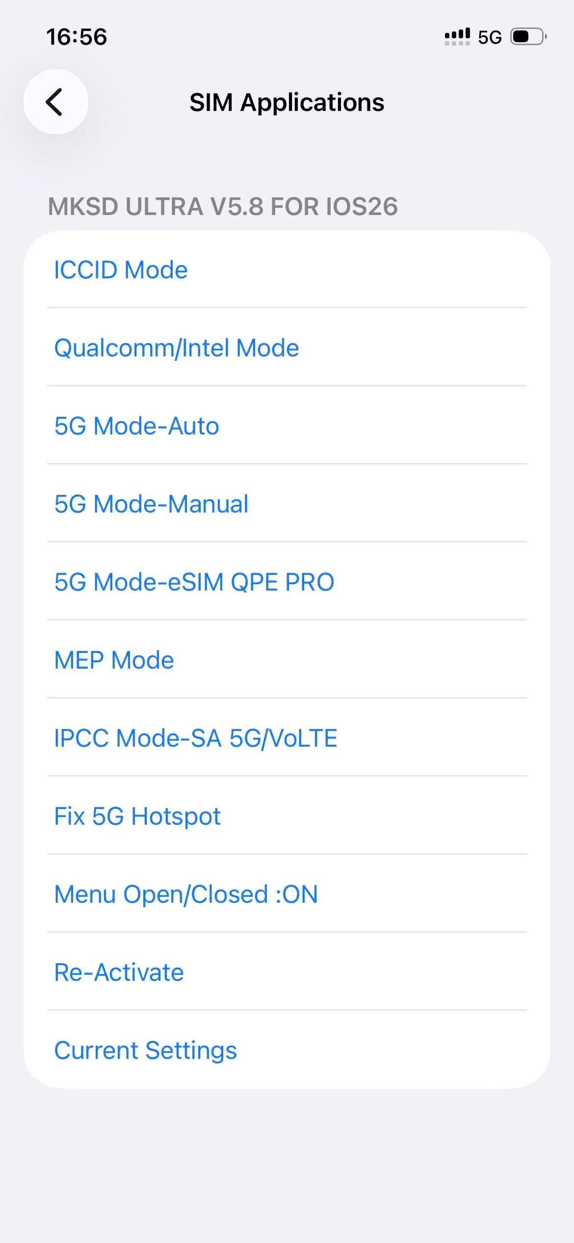 MKSD Ultra V5.7 Glue Version QPE Intel Mode para iPhone 16, 15, 14, 13, 12, 11, X, 8, 7 y 6
