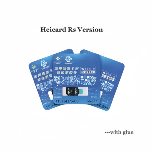 Simhub Heicard RS Unlock Chip with Glue for iPhone 12mini 13mini 6s 7 8 X Xs