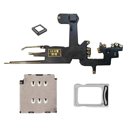 MEP IC Flex with Card slot and Dual Card Tray for iPhone 14pro 14promax