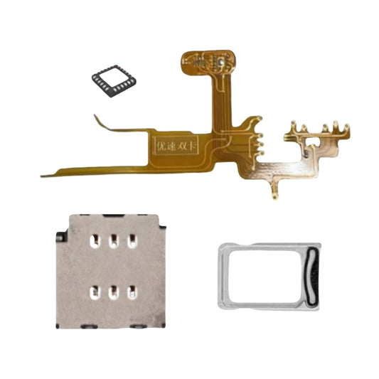MEP IC Flex with Card slot and Dual Card Tray for iPhone 14pro 14promax
