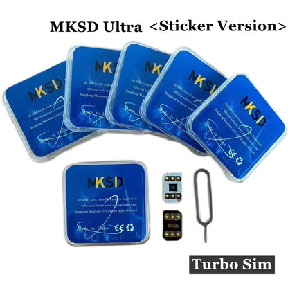 MKSD Version Ultra autocollant pour iPhone transporteur Signal Capture 12mini 13mini SE3 6s 7 8X11