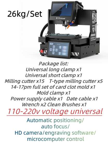 Xwitzeal CNC eSim Cutter Machine Modify Chassis for iPhone 17promax 16 15promax 14