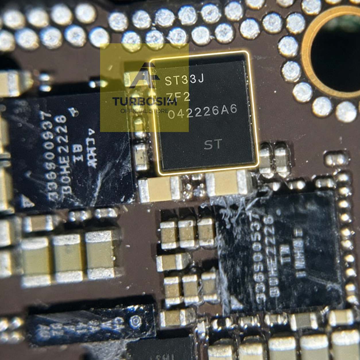 ST33J eSim Chip Replacement for iPhone15pro 15promax 16pro 16promax