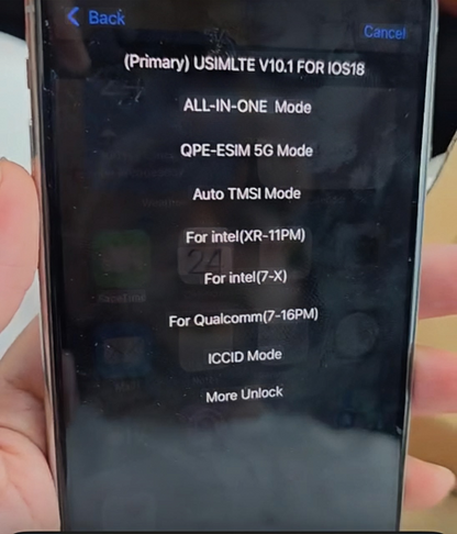 USIM Ultra Fold Version QPE/Intel Mode 5G Signal Rsim Chip for iPhone Xr 11 11promax 12 13 14 SE3 15 16