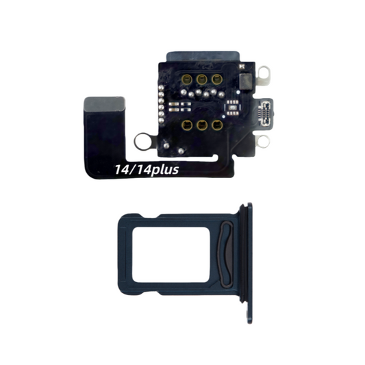 Heicard MEP Flex with Dual Sim Slot Tray Esim to Sim Converter for iPhone 14 14Plus