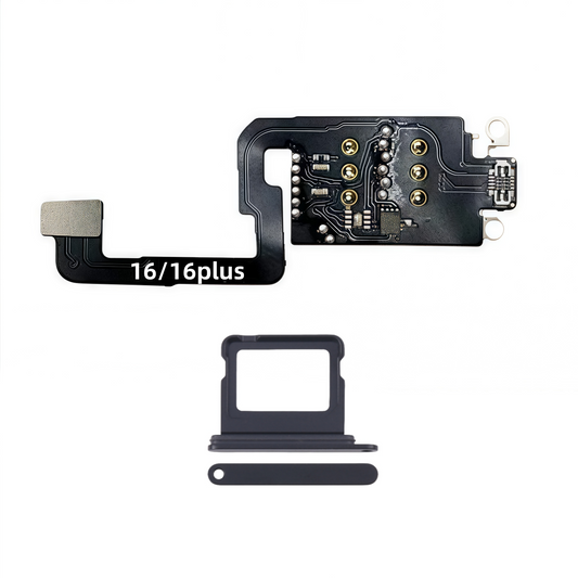 Heicard MEP Flex with Dual Sim Slot Tray Esim to Sim Converter for iPhone 16 16plus