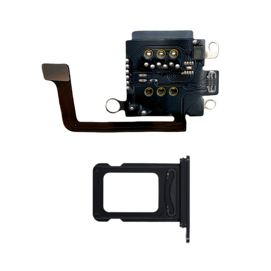 Heicard MEP Flex with Dual Sim Slot Tray Esim to Sim Converter for iPhone 15 15plus