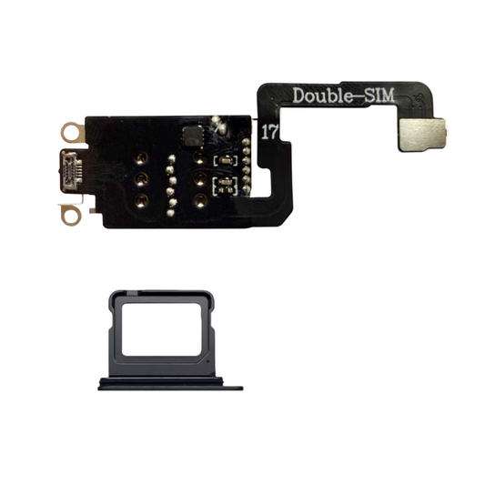 Adaptador DB MEP Flex con ranura para doble SIM y bandeja Esim a SIM para iPhone 17