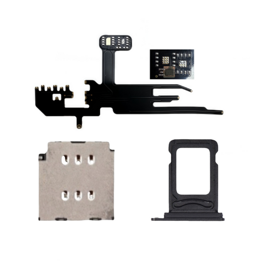 Heicard MEP Flex with Dual Sim Slot Tray Esim to Sim Converter for iPhone 14pro 14promax