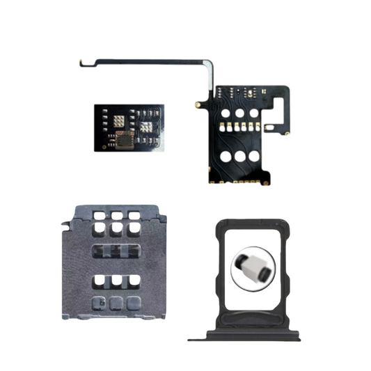 Heicard MEP Flex with Dual Sim Slot Tray eSim to Sim Converter for iPhone 16pro 16promax