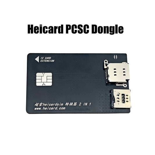 Adaptador de actualización Heicard PCSC con firmware incluido y enlace de guía para la actualización de Heicard Mix
