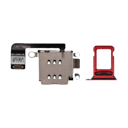 For iPhone 14 14plus Esim Modify to Sim Adapter with Outside Dual Sim Card Tray < Need Drill Hole >