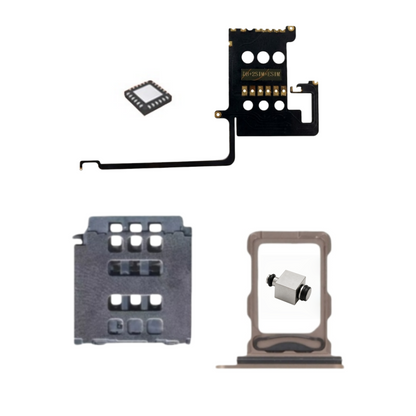 DB MEP Flex Set with Dual Card Tray eSim and Sim Version for iPhone 16pro 16promax