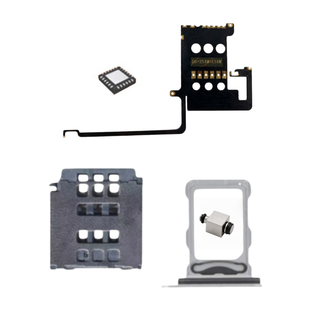 DB MEP Flex Set with Dual Card Tray eSim and Sim Version for iPhone 16pro 16promax