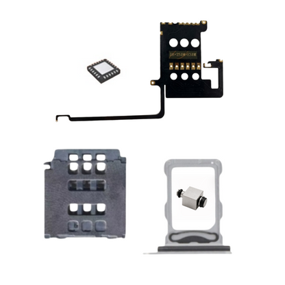 DB MEP Flex Set with Dual Card Tray eSim and Sim Version for iPhone 16pro 16promax