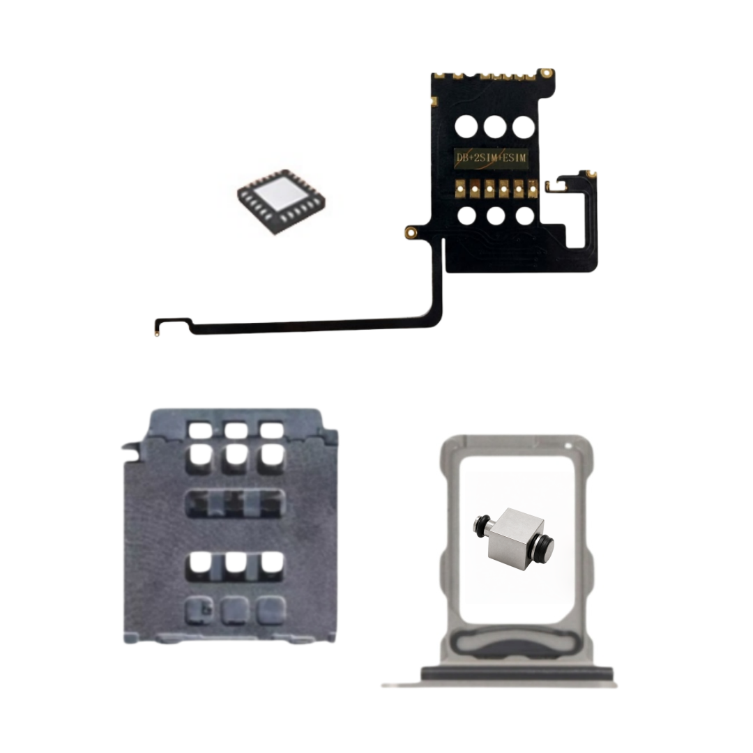 DB MEP Flex Set with Dual Card Tray eSim and Sim Version for iPhone 16pro 16promax