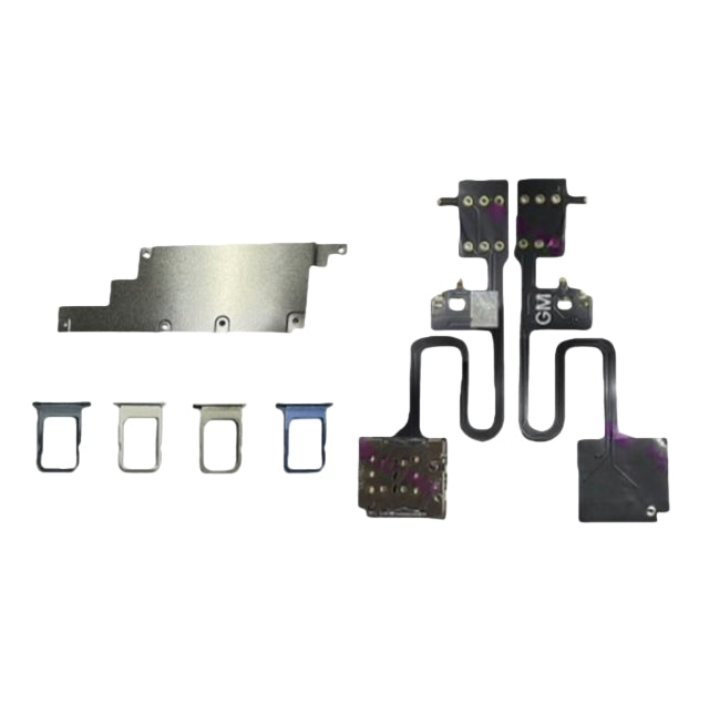 Ultrathin Card slot with tray Esim to Sim Adapter for iPhone 15pro 15promax