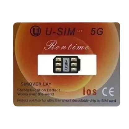 Chip USIM Ultra QPE/Intel Mode 5G Signal Rsim para iPhone Xr 11 11promax 12 13 14 SE3 15 16
