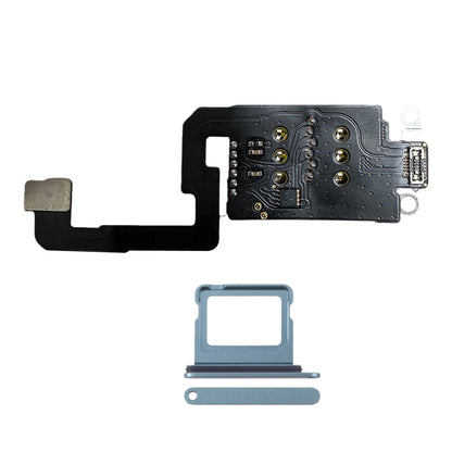 MEP IC Flex with Dual Sim Slot Tray Esim to Sim Adapter for iPhone 16 16plus < Need to Drill Hole>