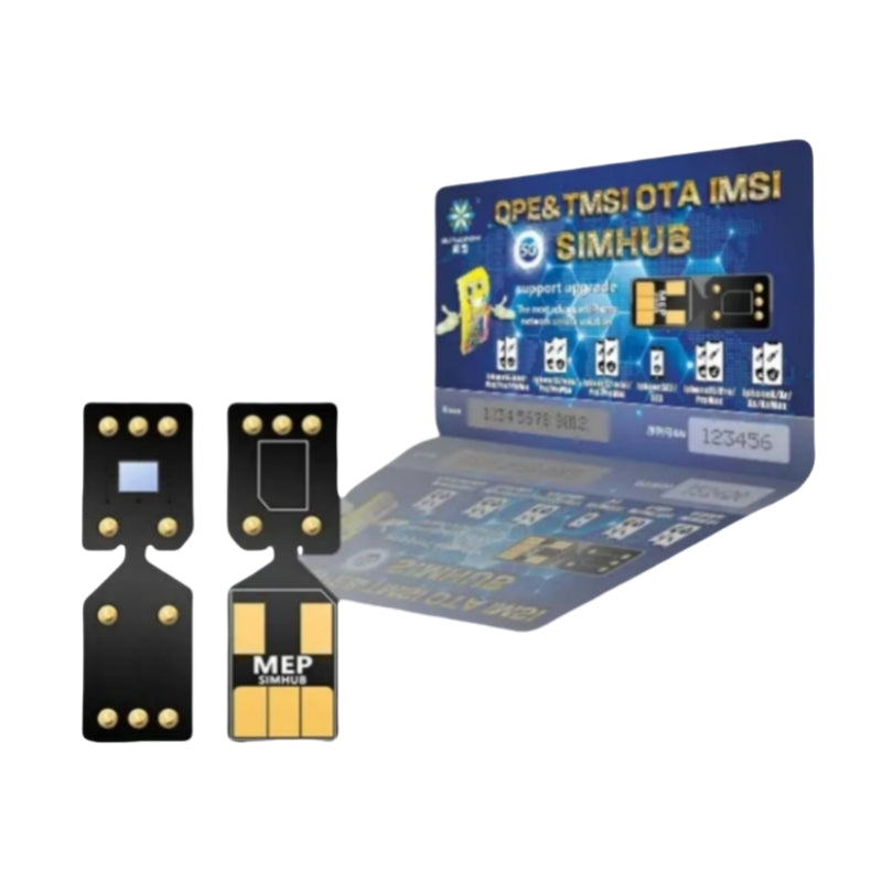 Chip de desbloqueo de SIM Heicard Pro 2025 en modo MEP para iPhone 13, 14, 15 y 16 &lt; El teléfono debe tener ranura para tarjeta SIM dual &gt;