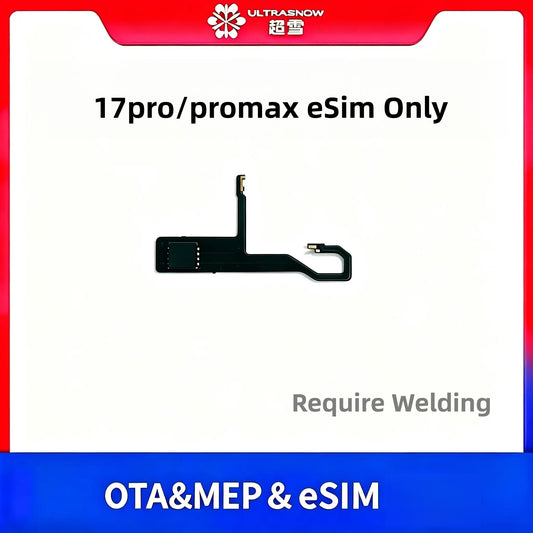 Simhub eSim Only Converter Flex for iPhone 17pro 17promax - Require Welding