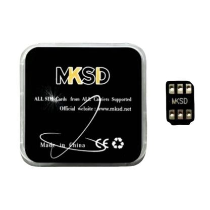 MKSD4 V2.1 Turbo Sim Rsim QPE/Intel Mode Sim Unlock Chip for iPhone 16 15 14 13 12 11 X 8 7 6