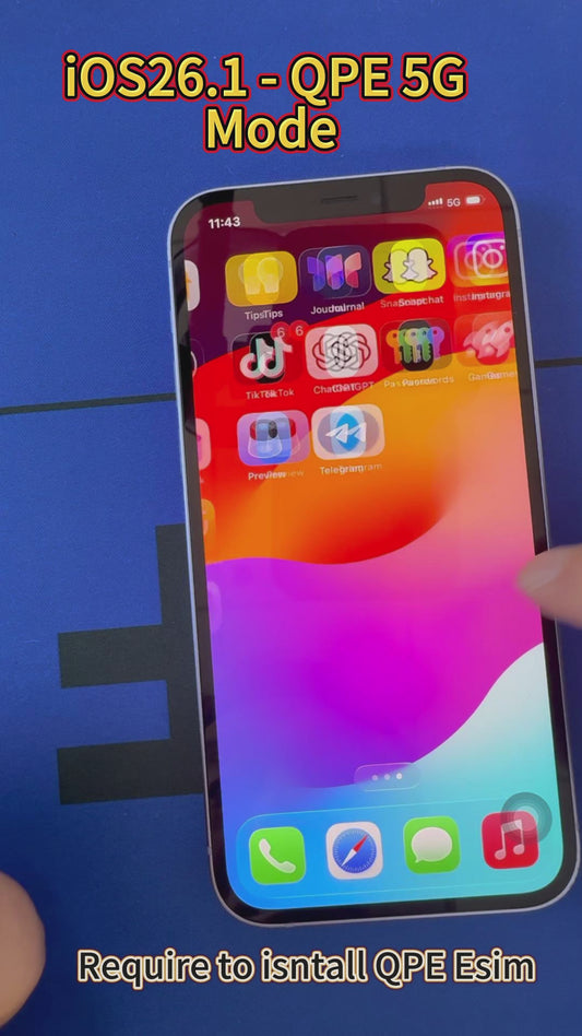 Wellsim Pro dernière version V4.1 Mode QPE/Intel/MEP pour iPhone 6 7 8 X XR 11 12 13 14 15 16